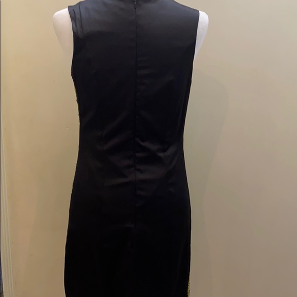 Marciano sequined beaded sleeveless cocktail dress - Picture 5 of 8